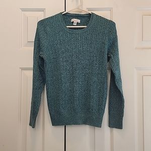 Kim Rogers P/M Teal Sweater
